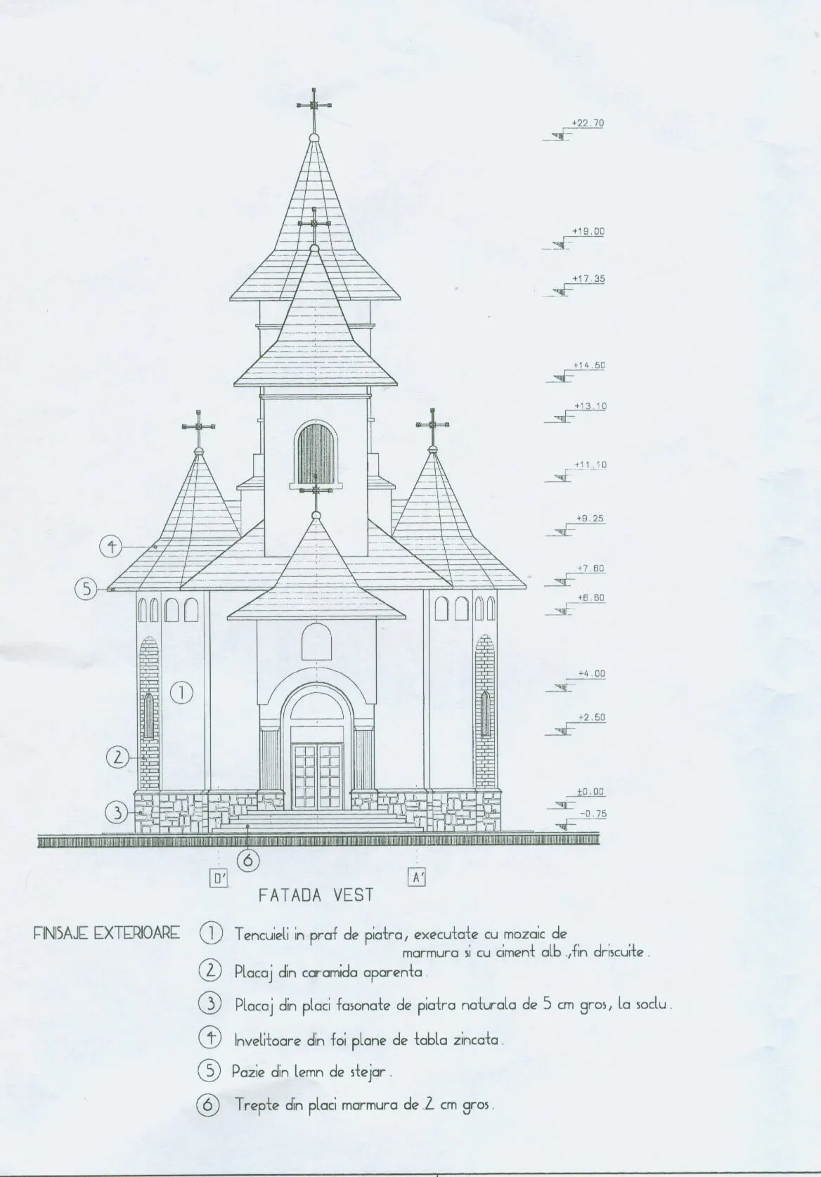 Biserica Fatada - proiect DATCU SRL